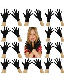 Black Lycra 23 April 29 October 19 May Performance Marching Band Gloves 10 Pairs (20 Pieces)
