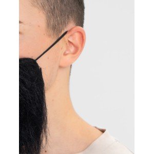 Black Color Fake Beard Mustache Set