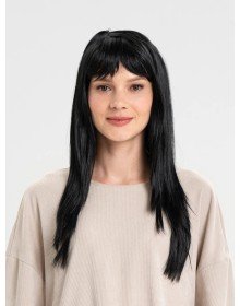 Black Color Long Party Wig