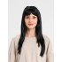 Black Color Long Party Wig