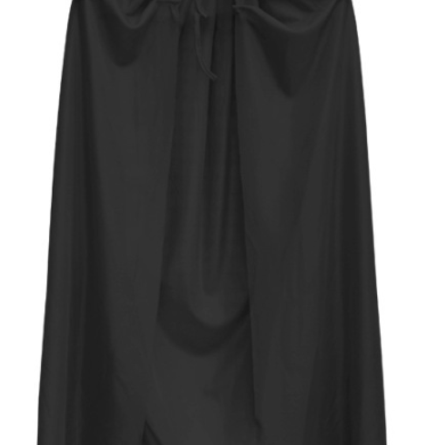 Black Color Collared Children s Cloak 90 cm Black Color Collared Children s Cloak 90 cm