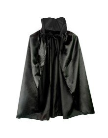 Black Color Collar Halloween Cloak 90 cm