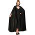 Black Color Collar Halloween Cloak 120 cm