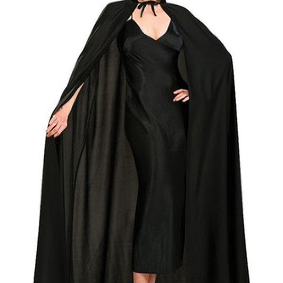 Black Color Collar Halloween Cloak 120 cm