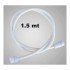 Water Heater Plastic Shower Hose 1/2X1/2 150 cm