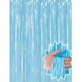 Soft Blue Tassel Door Curtain - Party, Baby Shower, Circumcision Decoration, Gender Party 1x2 m