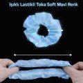 Soft Blue Color LED Light Elastic Hair Clip - 3 Modes Festival & Party Hair Clip