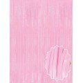 Soft Pink Tassel Door Curtain - Party, Baby Shower, Gender Party 1x2 m