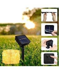 Solar Solar Powered Hose Coated Daylight Led
