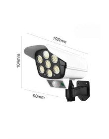 Solar Lamp Camera View Wall Lamp Rotatable Garden Lighting