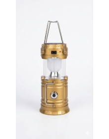 Solar Rechargeable Solar Powered Fan Camping Lantern Solar Panel Camping Rechargeable Searchlight Usb Charger