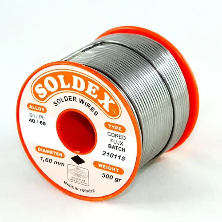 40-60 Solder Wire 500 Gr 1.2 mm - Sn:40 / Pb:60