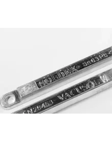 Solder Rod 63-37 Vacusol 1000 gr - Sn:63 / Pb:37