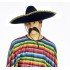 Sombrero Mexican Hat Mariachi Adult Size with Gold Stripe