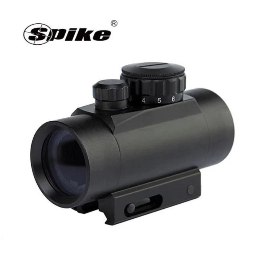 Spike 1x30mm Taktik Kapalı Reflex Red Dot Nişangâh - Geniş Görüş Açısı, Kırmızı Renk Nokta - 11mm