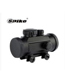 Spike 1x30mm Tactical Closed Reflex Red Dot Sight - Wide Viewing Angle, Red Color Dot - 11mm