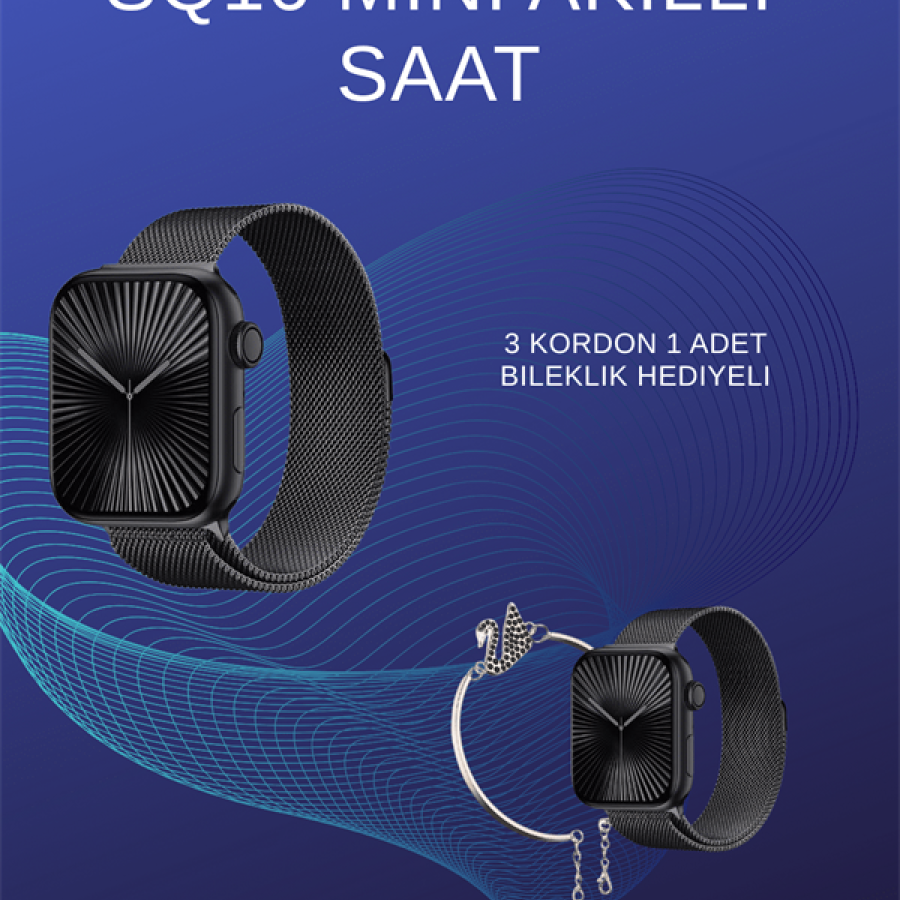 SQ-16 Mini Series 10 Smart Watch | Sports Modes, Notification and Music Control