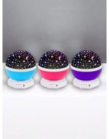 Rotating Colorful Sky Projector Night Light