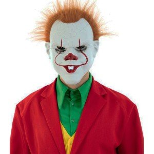 Stephen King's Scary Joker Mask 31x22 cm