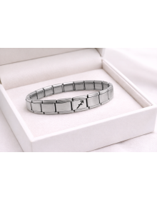 Steel Nomination Bracelet Sagittarius | Stainless Steel Zodiac Sign Bracelet | Stylish and Free-Spirited Design