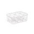 Water Glass Carrying Box Transparent - 6 Glass Capacity Picnic Box