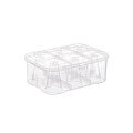 Water Glass Carrying Box Transparent - 6 Glass Capacity Picnic Box