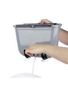 Practical Water-Saving Dishwasher Brush with Suction Cup