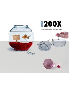 Water Growing Polymer Vase and Aquarium Stones