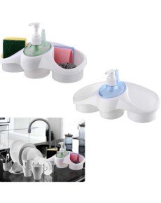 Liquid Soap Dispenser with Sponge Chamber - detergent dispenser