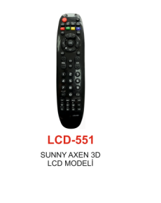 SUNNY - AXEN 3D Series TV REMOTE LCD 551