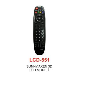 SUNNY - AXEN 3D Series TV REMOTE LCD 551
