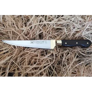 Sürmene Cumhur Çelik 61012 Pointed Butcher Sacrifice Knife, 16 cm, Wenge Handle
