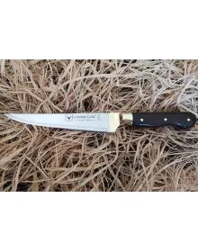 Sürmene Cumhur Çelik 61021 Pointed Butcher Sacrificial Knife, 17 cm, Wenge Handle