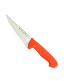 Sürmene Cumhur Çelik 61121 Pointed Butcher Sacrifice Knife, 15 cm, Non-Slip Handle