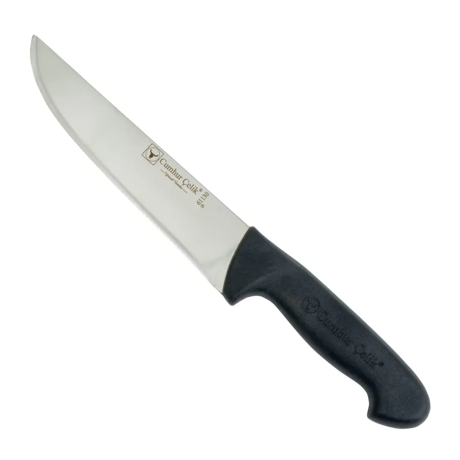 Sürmene Cumhur Çelik 61130 Butcher Sacrifice Knife, 18 cm, Non-Slip Handle