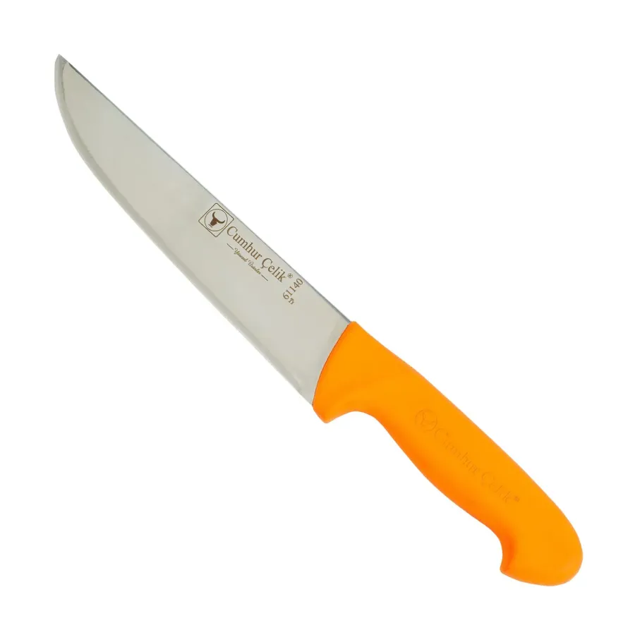 Sürmene Cumhur Çelik 61140 Butcher Sacrifice Knife, 20 cm, Non-Slip Handle