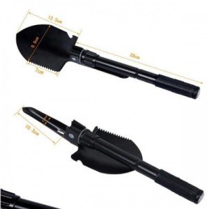 Survival Foldable Compass Shovel Survival Foldable Compass Shovel
