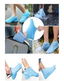Waterproof Silicone Shoe Rain Cover - Shoe Cover for Women