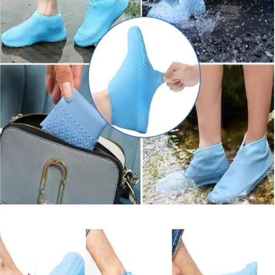 Waterproof Silicone Shoe Rain Cover - Shoe Cover for Women