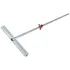 T Type Miter Glass Cutter 180 cm - Guided, Wheeled
