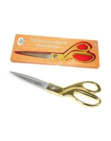 Professional Tailor Scissors - Gold Handled Scissors Large Size