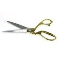 Professional Tailor Scissors - Gold Handled Scissors Large Size