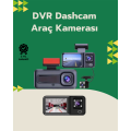 Fully Comprehensive Vehicle Security: Front, Interior and Rear View with 3-Camera Full HD Recording System
