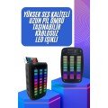 Portable 6.5 inch LED Bluetooth Kareoke Speaker with RGB Light Radio Portable 6.5 inch LED Bluetooth Kareoke Speaker with RGB Light Radio