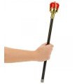 Stoned Gold Princess Tiara and Red Royal Princess Scepter Stoned Gold Princess Tiara and Red Royal Princess Scepter