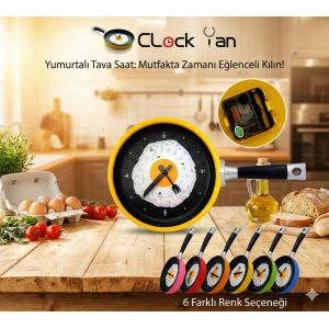 Pan Concept Wall Clock Pan Concept Wall Clock