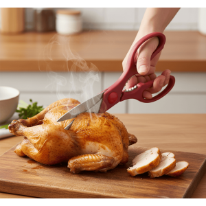 Chicken Scissors Stainless Meat and Chicken Chopping Scissors
