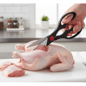 Chicken Scissors Stainless Meat and Chicken Chopping Scissors