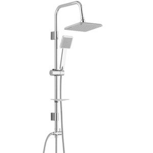 Tema 53260 Rain-Quadro-Pratik 1F Overhead Shower Set