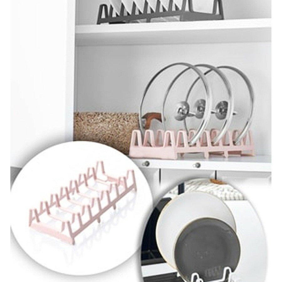 Pot Lid Organizer - Practical Plate Holder